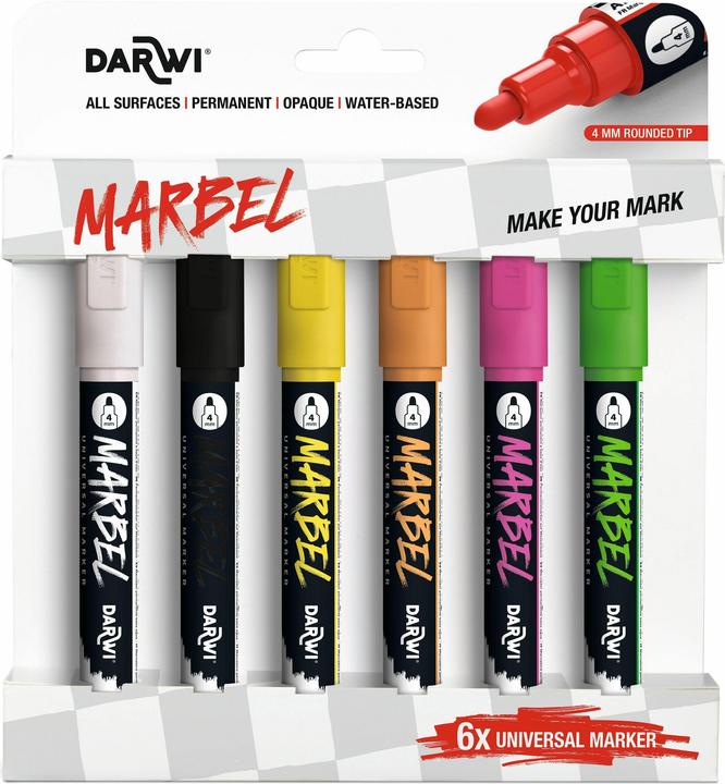 Produktbild Marbel Acrylmarker (6x)