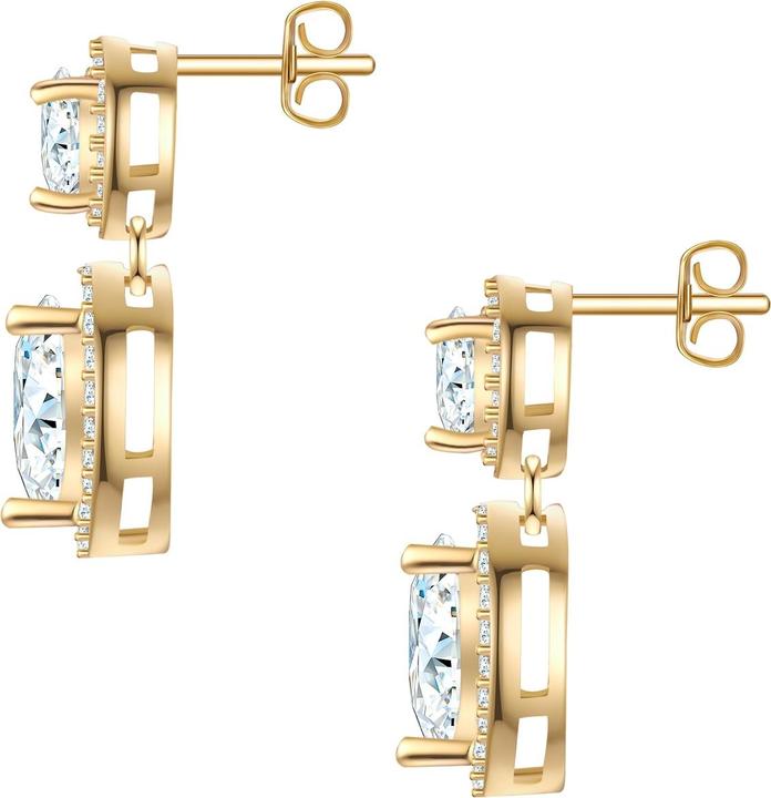 Image du produit Yokoamii Ohrhänger gelbgold Zirkonia weiss - 38626 (Laiton doré à l'or jaune 14 carats)