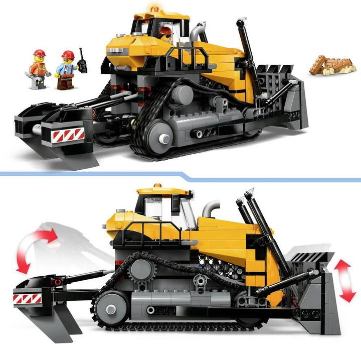 Productafbeelding LEGO Gele bulldozer (LEGO Stad)