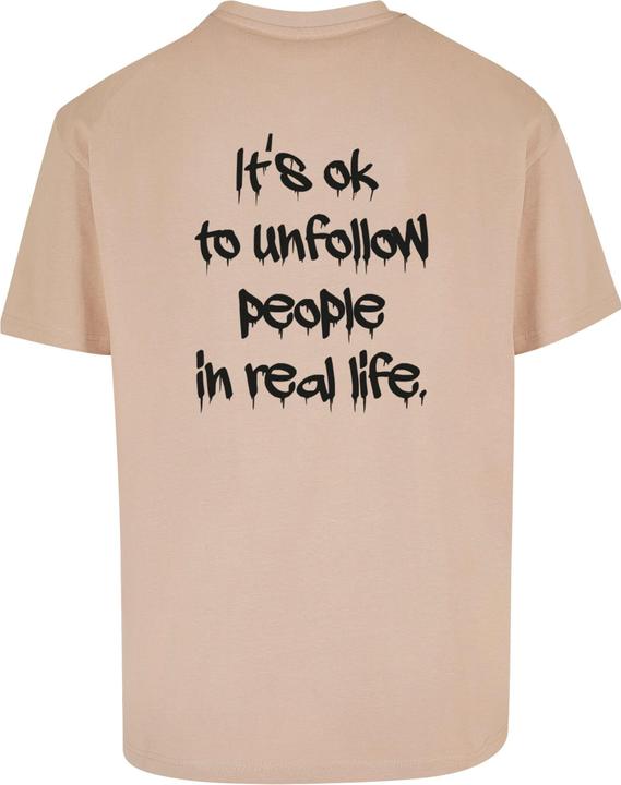 Produktbild Merchcode Unfollow front X Oversize Tee - 112215 (S)