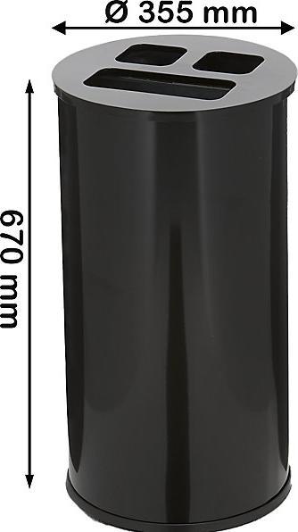 Immagine prodotto kaiserkraft stazione di riciclaggio (60 l)