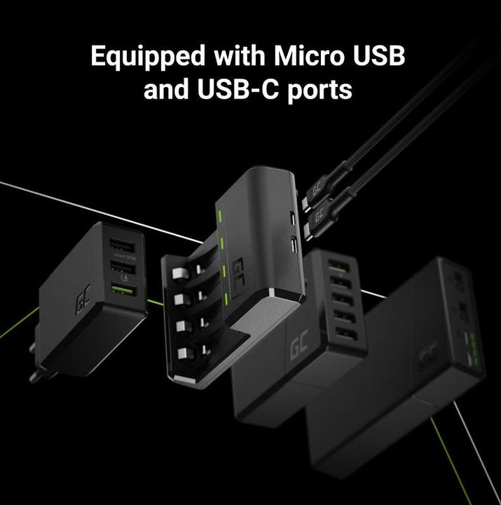 Produktbild GreenCell VitalCharger (1 Stk., AA, AAA, Ladegerät ohne Akku)