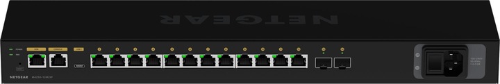 Actual product image Netgear Switch AV Line M4250-12M2XF 14 Port (14 Ports)