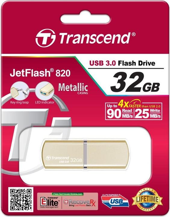 Produktbild Transcend JetFlash 820G (32 GB)