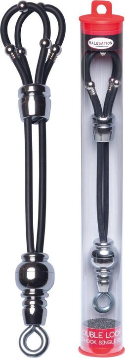 Produktbild Malesation Double Loop Hook Single chrom (0.50 cm)