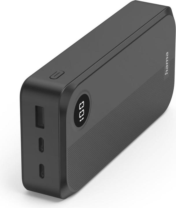 Hama Power Pack, 20.000mAh, Schwarz (20000 mAh)