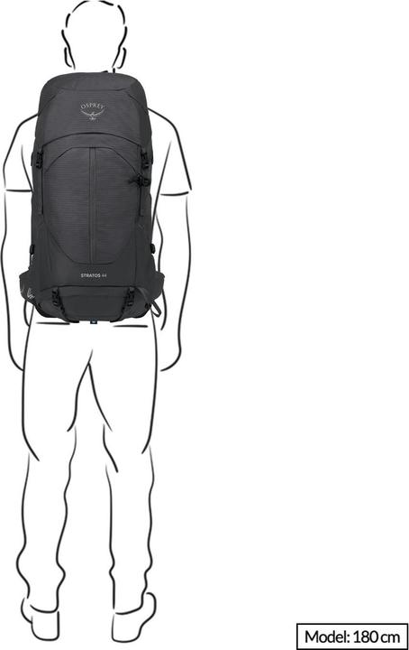 Actual product image Osprey Stratos 44 (44 l)