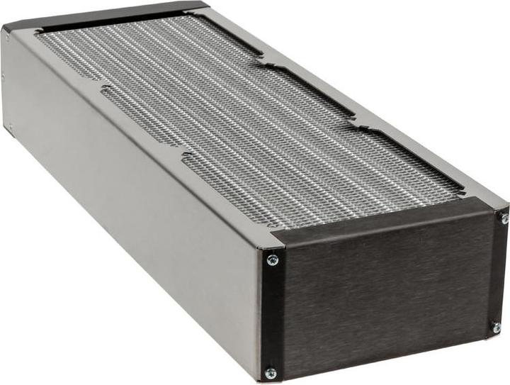 Produktbild Aqua Computer airplex radical 4/360mm - Aluminium (120 mm)