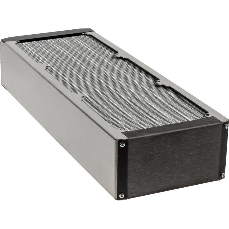 Thumbnail - Aqua Computer airplex radical 4/360mm - Aluminium (120 mm), Wasserkühlung Radiator, Silber
