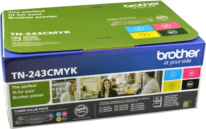 Produktbild Brother TN-243 Multipack (C, M, Y, BK)