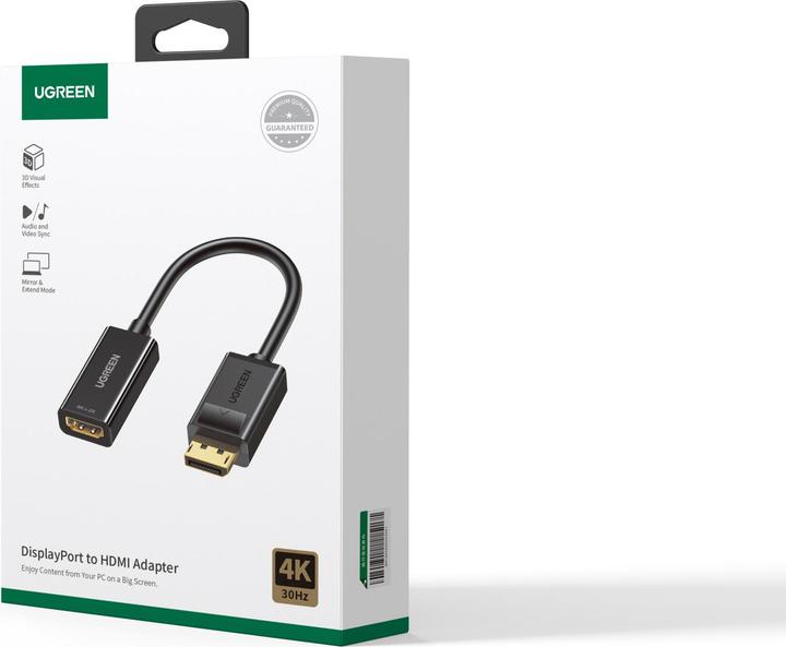 Produktbild Ugreen HDMI (Typ A) — DisplayPort (0.25 m)