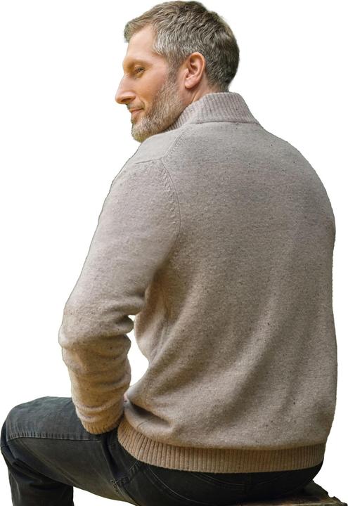 Produktbild Woolovers Lambswool Zip Neck Pullover (XL)