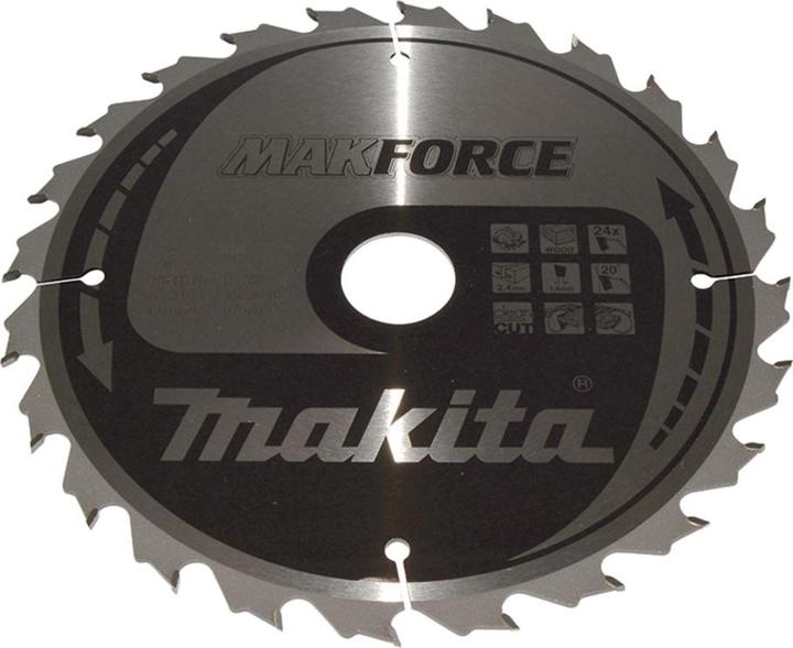 Actual product image Makita MAKFORCE saw blade 210x30x24Z