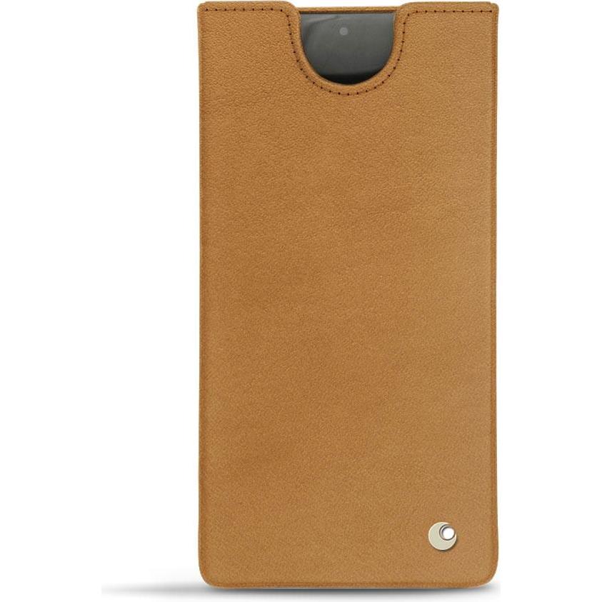 Thumbnail - Noreve Lederschutzhülle (Samsung Galaxy Note 10+), Smartphone Hülle, Braun