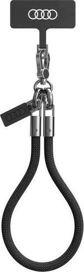 Produktbild Audi uniwersalna smycz do telefonu 28cm 8mm czarny/black AU-HSL8-R8/D1-BK