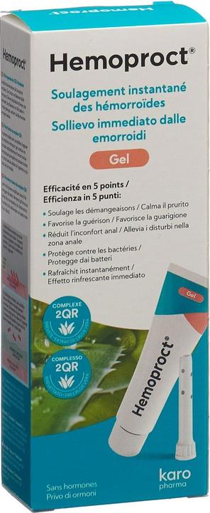 Actual product image Hemoproct Gel (Intimate gel)