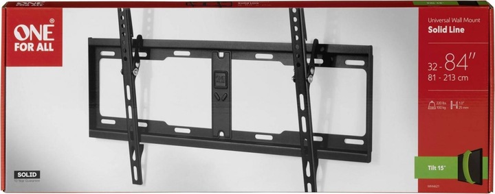 Actual product image One for All Solid WM4621 (Wall, 84", 100 kg)