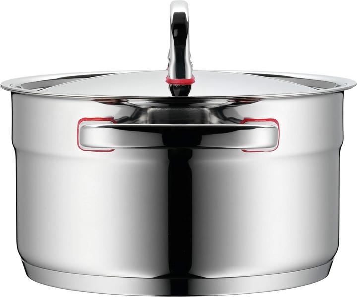 Image du produit WMF Fleischtopf PREMIUM ONE silberfarben (24 cm, Casserole, Acier inoxydable)