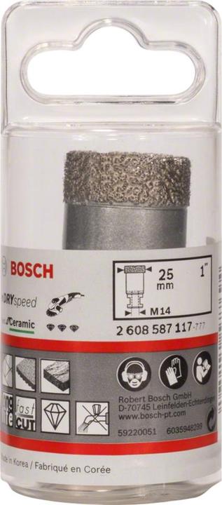 Produktbild Bosch Professional Zubehör PRO Core Cutter dry, 25 x 35 x 22,23 mm (25 mm)