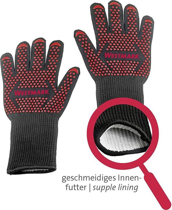 Actual product image Westmark Grill Gloves 2pcs (Fibre)