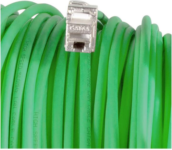 Produktbild LogiLink Mobile Kabeltrommel Cat.7 S/FTP, PUR, 60 m (S/FTP, CAT7, 60 m)