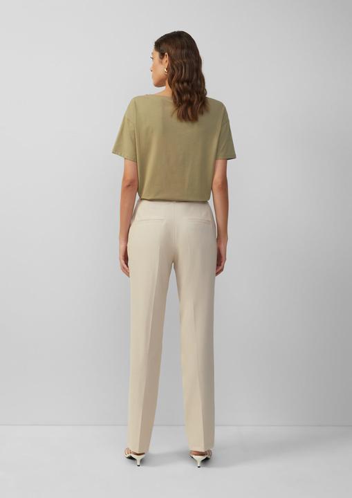 Actual product image S.Oliver Hose Elegante Hose mit Straight Leg aus Waffel-Piqué (46)