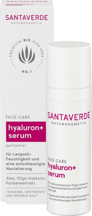 SantaVerde Hyaluron + sérum o / parfum (30 ml)