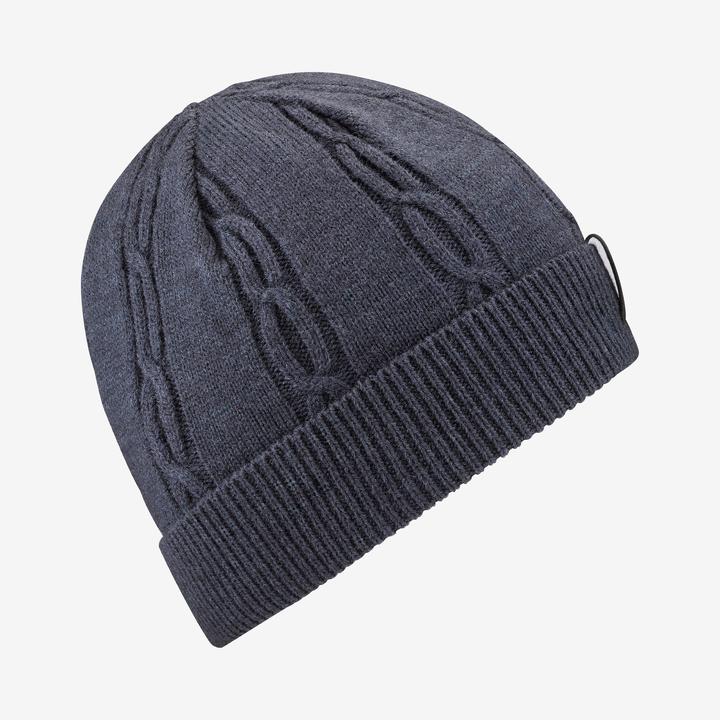 Actual product image Wedze Children's woollen hat - blue cord