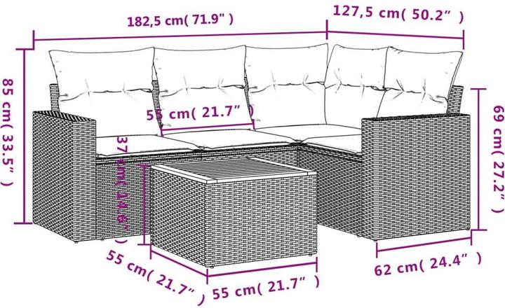 Produktbild vidaXL Dangelo
