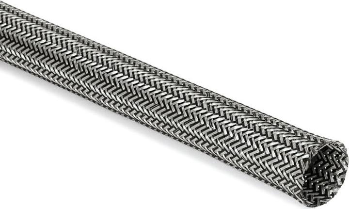 Actual product image HellermannTyton Sleeving Braid EMI Polyestr 14mm HEGEMIP (Cable conduit, 10000 cm)