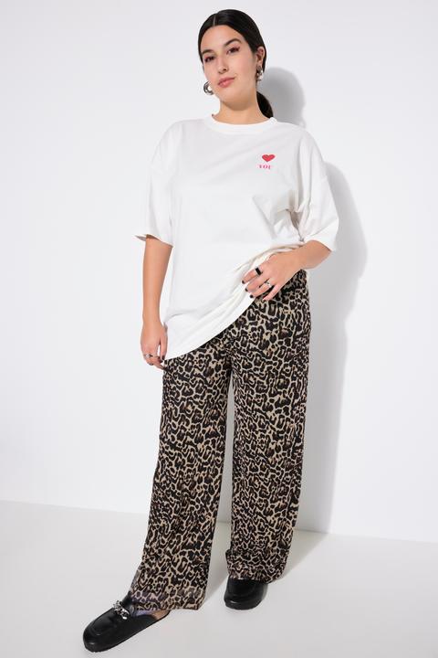 Actual product image Studio Untold Layered Leopard Print Pants (58, 60)