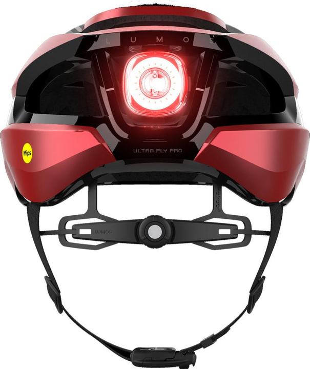 Produktbild Lumos Ultra Fly Pro Mips + Firefly - daredevil red (54 - 61 cm)