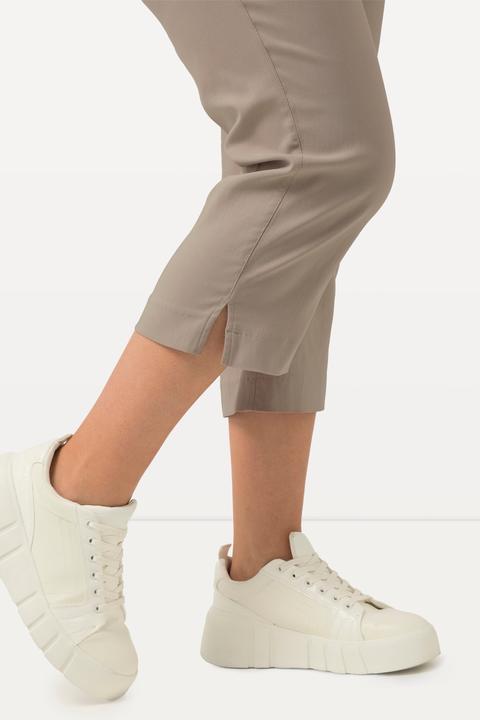 Immagine prodotto Ulla Popken Pantaloni di bengalina elasticizzata, lunghi fino al polpaccio, con cintura elastica (58)