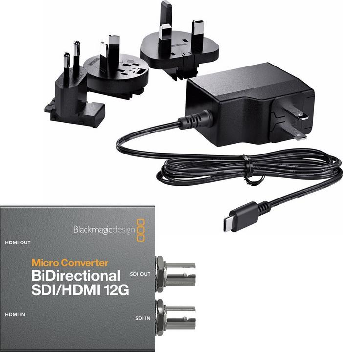 Immagine prodotto Blackmagic Micro Convertitore BiDirect SDI/HDMI 12G PSU
