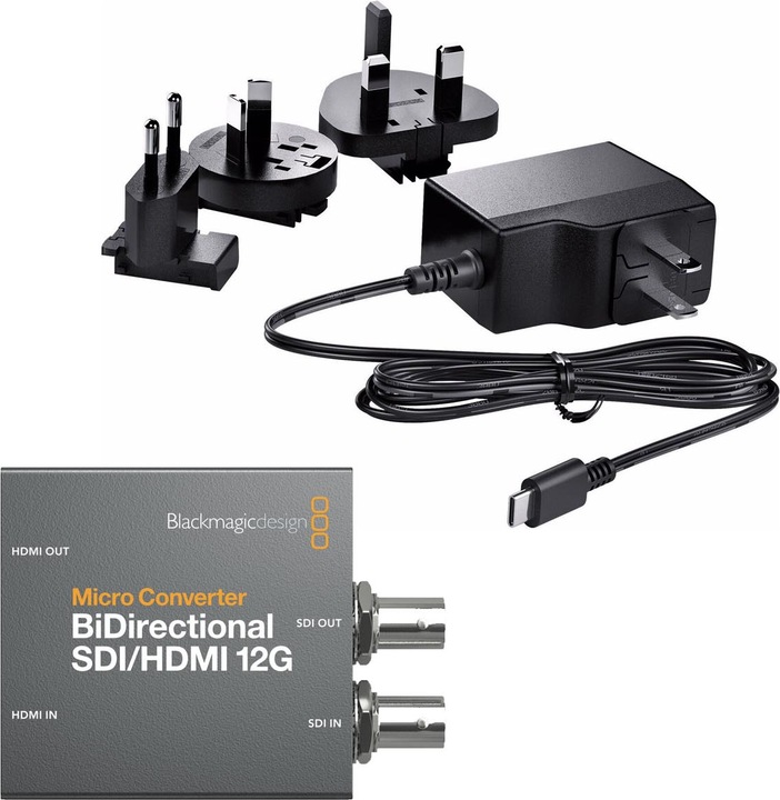 Produktbild Blackmagic Micro Converter BiDirect SDI/HDMI 12G PSU