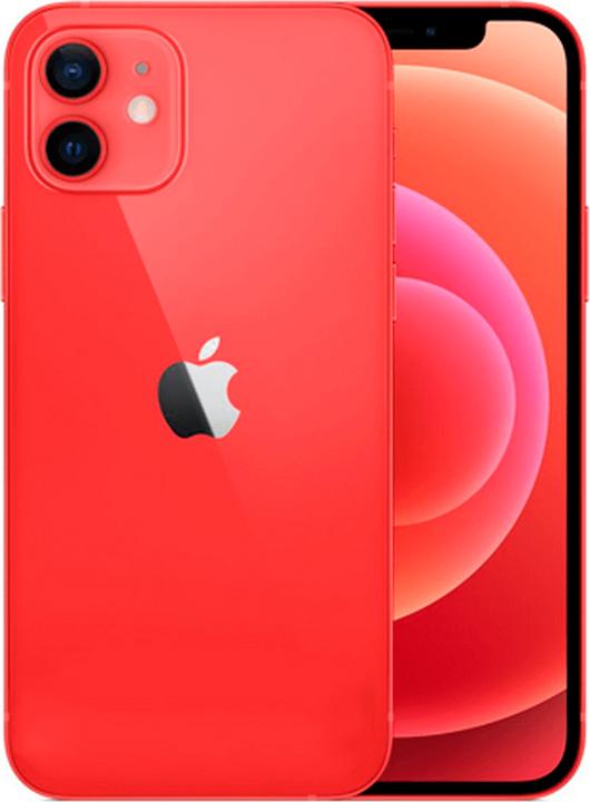 Actual product image Forza Refurbished iPhone 12 (64 GB, Red, 6.10", 12 Mpx, Dual SIM, B / Very good)