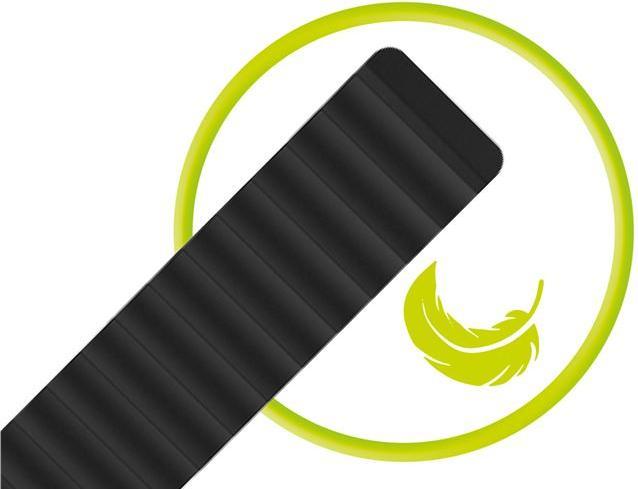 Actual product image Mobile Origin Magnetic Watch Strap II green/black - Apple Watch 49mm/46mm/45mm/44mm