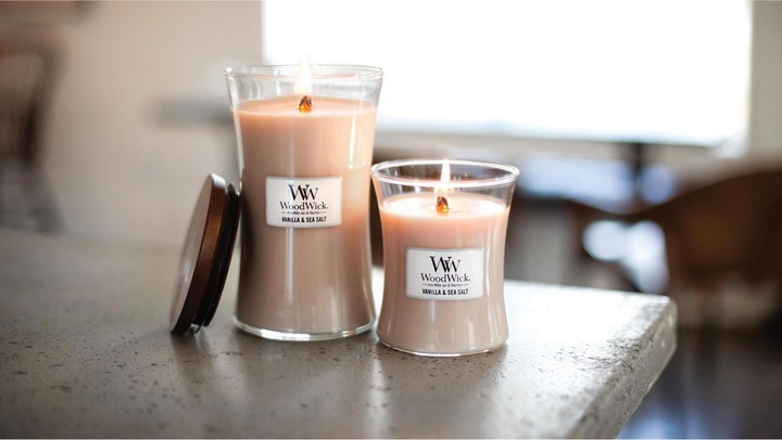 Produktbild WoodWick Vanilla & Sea Salt (275 g)