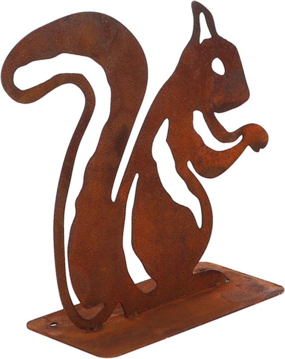 Image du produit Esschert Design Figurine décorative écureuil brun rouille, Caractéristiques : Aucune
