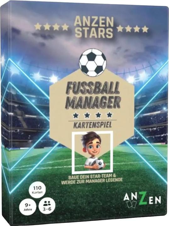 Actual product image Anzen Spiele ANZEN - STARS - Football Manager (German, 3 - 6 Players)