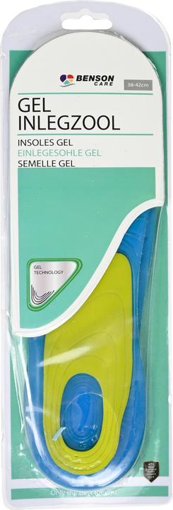 Produktbild Benson Care Gel-Einlegsohle Grösse 38-42