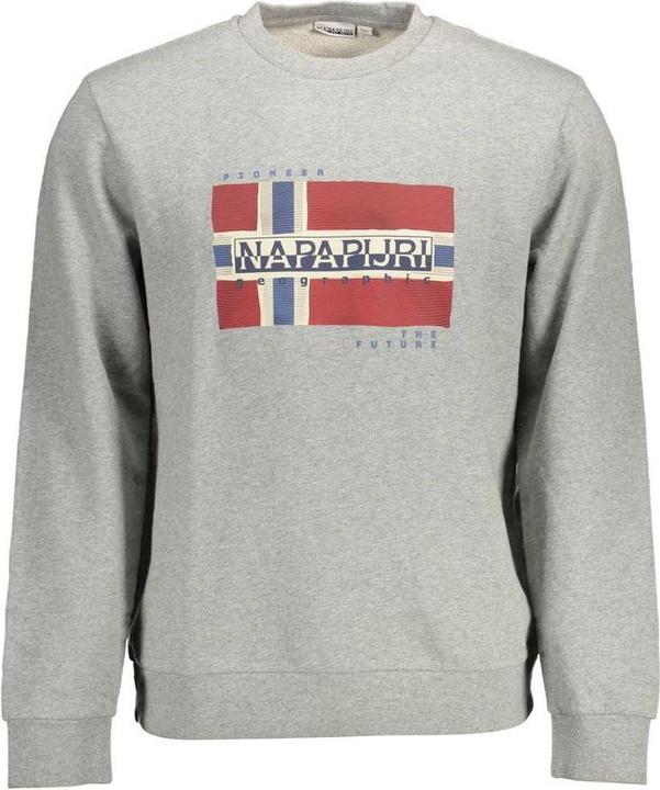 Produktbild Napapijri Grigio Cotton Men Sweatshirt (XXL)