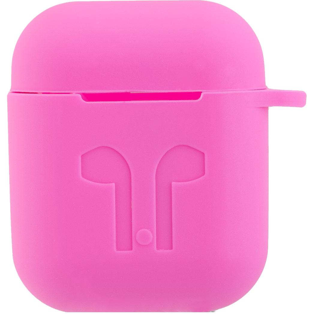Peter Jäckel Case für Apple AirPods Soft Touch Pink (Kopfhörer Tasche), Kopfhörertasche + Schutzhülle, Pink
