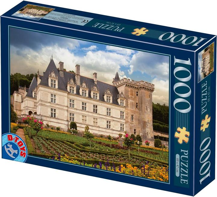 Actual product image D-Toys Puzzle 1000 France Villandry Castle (1000 pieces)