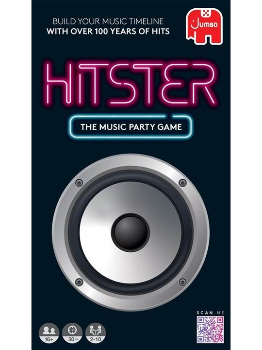 Produktbild Jumbo Hitster Original (ENG) (Englisch, 2 - 8 Spieler)