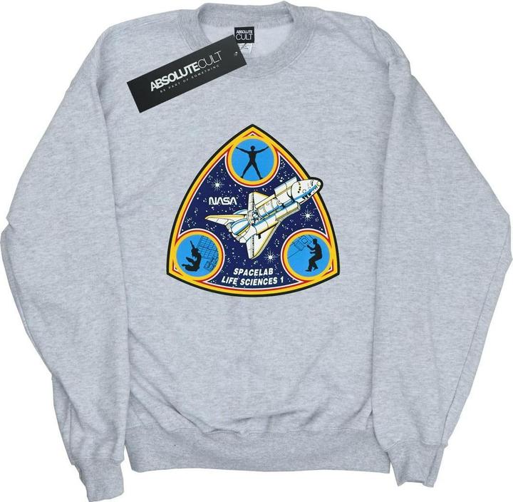 Actual product image Nasa Mens Classic Spacelab Life Science Sweatshirt (XXL)