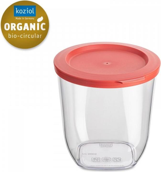 Produktbild Koziol Vorratsdose Connect Dry S 1 l, Rot (1 l)