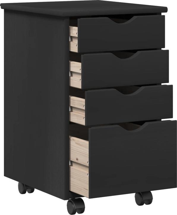 Produktbild vidaXL Rollschrank (34 x 39 x 56 cm)