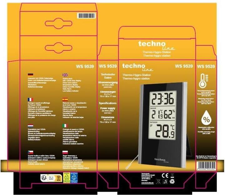 Produktbild Technoline Temperaturstation WS9539