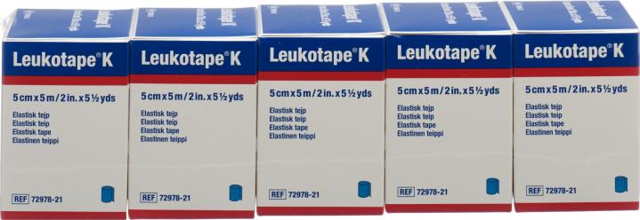 Immagine prodotto BSN Leukotape® K 5 x 5 m 5 pezzi blu (5 m)